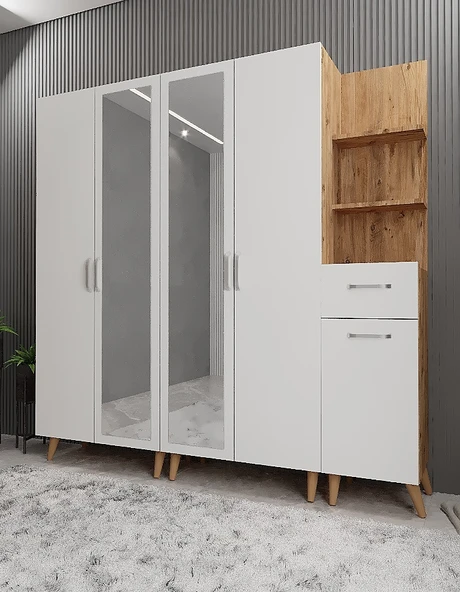 Zerka concept Melodi Portmanto Vestiyer- ÇB-175 cm ürün görseli 1