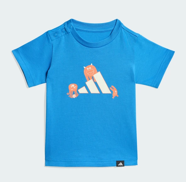 adidas I TIRONS T Bebek Mavi T-shirt KA0521 ürün görseli 1