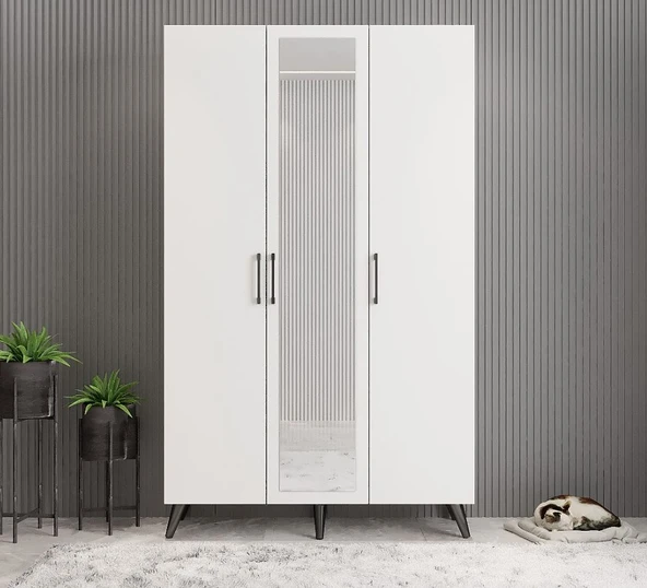 Zerka concept Açelya Portmanto Vestiyer Ayakkabılık Fb - M4 105 Cm Montaj Dahil ürün görseli 1