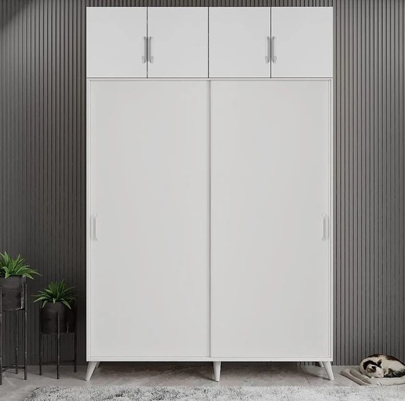 Zerka concept Viva Sürgülü Yüklük Modülü Portmanto Vestiyer Ayakkabılık B 160cm ürün görseli 1