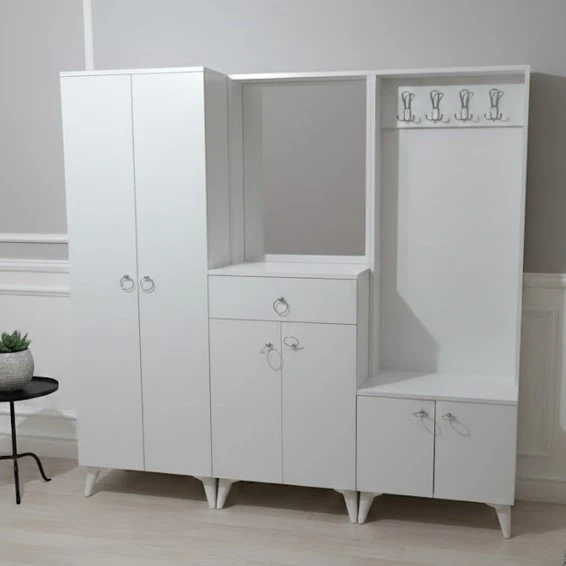 Zerka concept Zeron Portmanto Vestiyer Ayakkabılık Dolap Byz- M1 ürün görseli 1