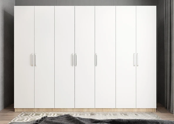 Zerka concept Melisa 7 Kapaklı Dolap Gardırop MB ürün görseli 1