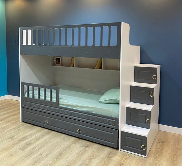Zerka concept Bonte Tamamı Mdf Membran Kaplama Yavrulu Ranza M1 ürün görseli 1