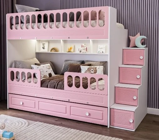 Zerka concept Aras Mdf Çelik Profilli Yavrulu Ranza Pb M1 ürün görseli 1