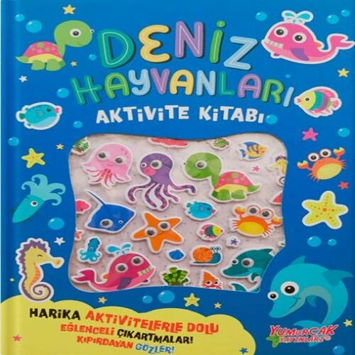 Deniz Hayvanları Aktivite Kitabı ürün görseli 1
