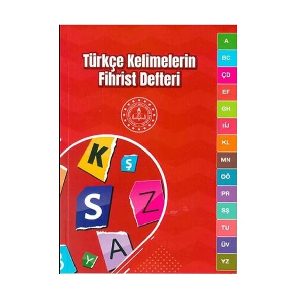 Mavi Boncuk Türkçe Kelimelerin Fihrist Kelime Defteri ürün görseli 1