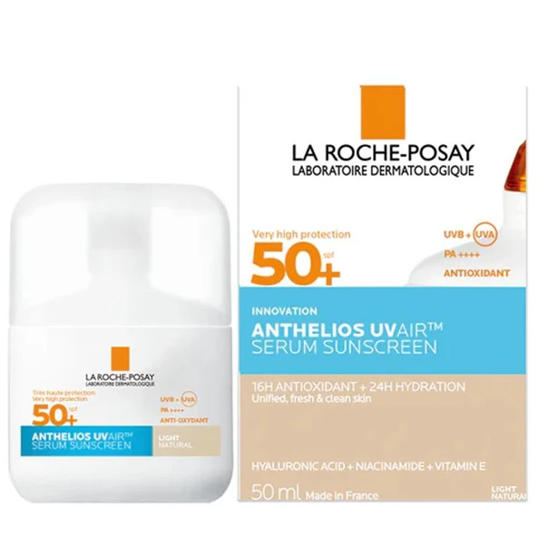 La Roche Posay Anthelios Uv Air Spf50+ Çok Yüksek Renkli Yüz Güneş Koruması 50 ml ürün görseli 1