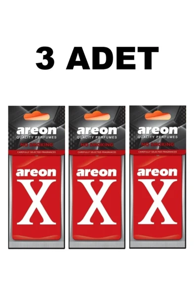 Areon X Kırmızı No Smok. 3 Adet Kaliteli Araç Kokusu ürün görseli 1