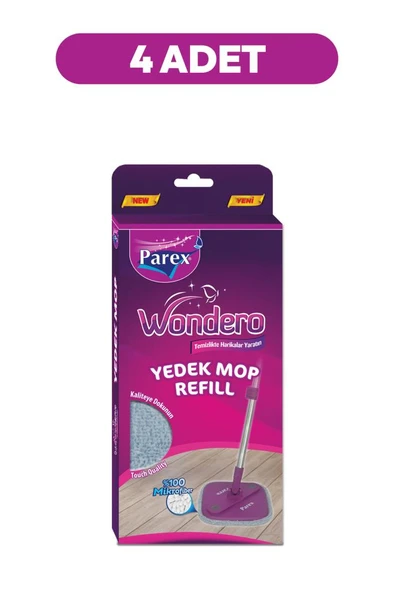 Parex Wondero Yedek Paspas Mop x 4 Adet ürün görseli 1