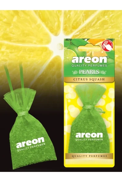 Areon Pearls Citrus Squash Kaliteli Oto Araç Kokusu ürün görseli 1