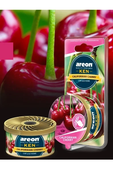 Areon KEN CALIFORNIAN CHERRY KALİTELİ ARAÇ KOKUSU ürün görseli 1