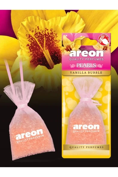 Areon Pearls Vanilla Bubble Kaliteli Oto Araç Kokusu ürün görseli 1