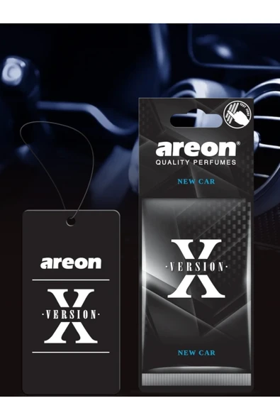 Areon X VERSİYON SİYAH NEW CAR KALİTELİ ARAÇ KOKUSU ürün görseli 1