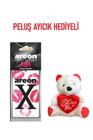Areon Peluş Ayıcık Hediyeli X Kiss Vanilla Mystery ürün görseli 1