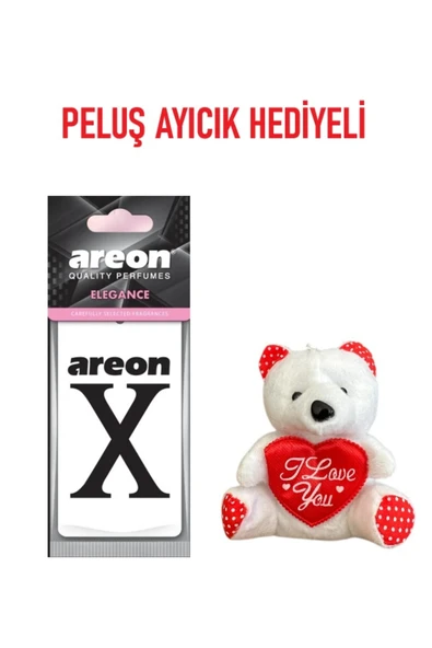 Areon Peluş Ayıcık Hediyeli X Elegance Kaliteli Araç Kokusu ürün görseli 1