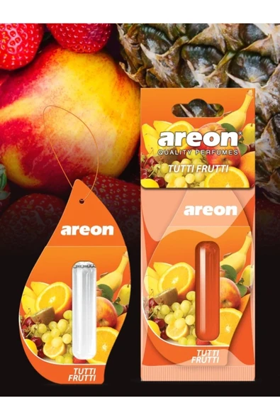 Areon Liquid 5 ml TUTTI FRUTTI Kaliteli Oto Araç Kokusu ürün görseli 1