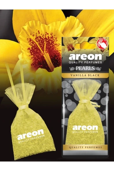 Areon Pearls Vanilla Black Kaliteli Oto Araç Kokusu ürün görseli 1