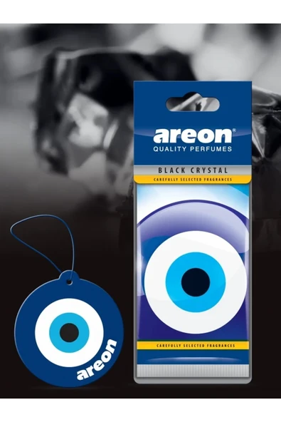 Areon Nazar Boncuğu Black Crystal Kaliteli Oto Araç Kokusu ürün görseli 1
