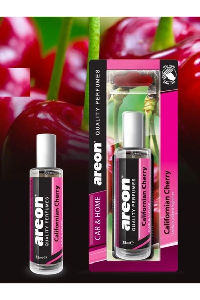 Areon CALİFORNİAN CHERRY 35 ML SPREY KALİTELİ ARAÇ KOKUSU ürün görseli 1