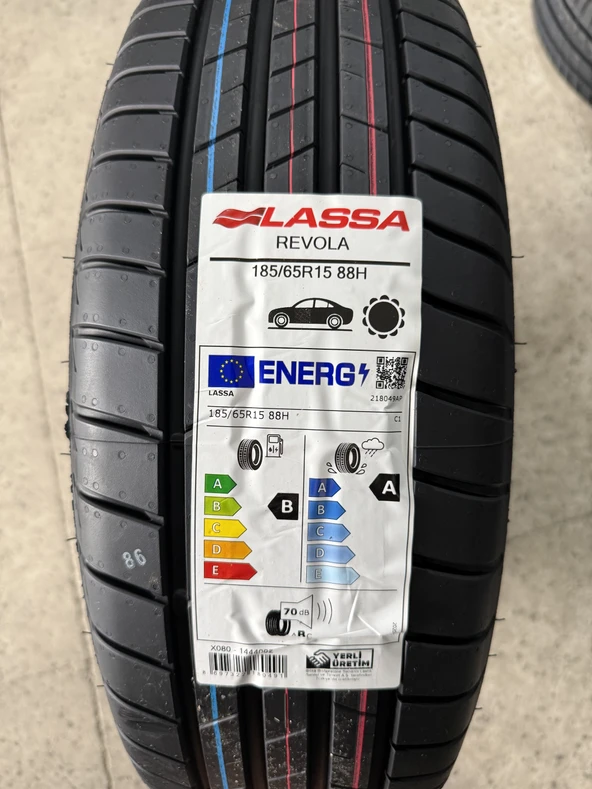 LASSA / 185/65R15 (REVOLA) 2026 YAZ LASTİĞİ (1 ADET FİYATIDIR) ürün görseli 1