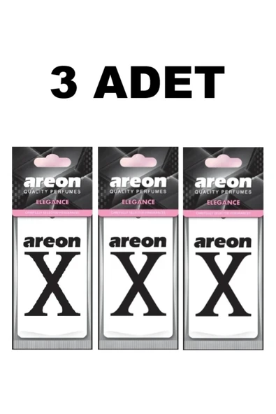Areon X Beyaz Elegance 3 Adet Kaliteli Araç Kokusu ürün görseli 1