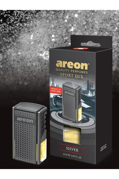 Areon SPORT LUX SİLVER KALİTELİ ARAÇ KOKUSU ürün görseli 1