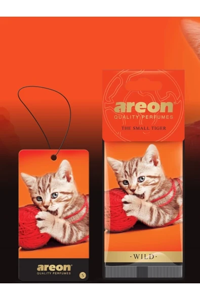 Areon WİLD THE SMALL TIGER KALİTELİ ARAÇ KOKUSU ürün görseli 1