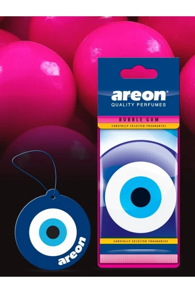 Areon Nazar Boncuğu Bubble Gum Kaliteli Oto Araç Kokusu ürün görseli 1