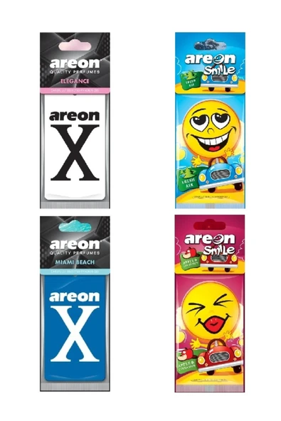 Areon X En Çok Tercih Edilen Flaş 4'lü Set ürün görseli 1