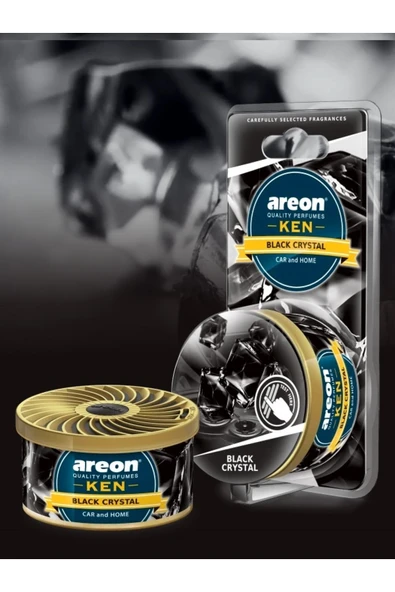 Areon KEN BLİSTER BLACK CRYSTAL KALİTELİ ARAÇ KOKUSU ürün görseli 1