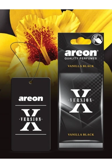Areon NOVA PETROL X VERSİYON SİYAH VANİLLA BLACK KALİTELİ ARAÇ KOKUSU ürün görseli 1