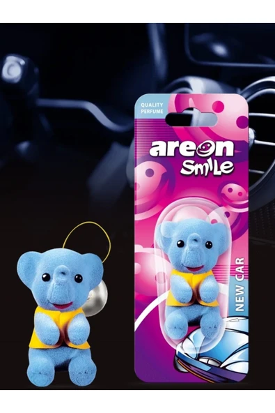 Areon SMİLE FİL NEW CAR KALİTELİ ARAÇ KOKUSU ürün görseli 1