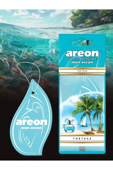 Areon MON TORTUGA KALİTELİ ARAÇ KOKUSU ürün görseli 1