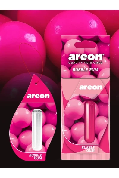 Areon Liquid 5 ml BUBBLE GUM Oto Araç Kokusu ürün görseli 1