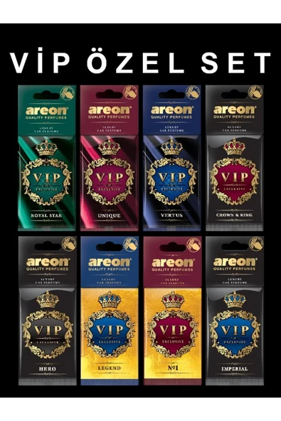 Areon VİP Özel Seri 8'li Set Aracını Sevenlere Özel ürün görseli 1