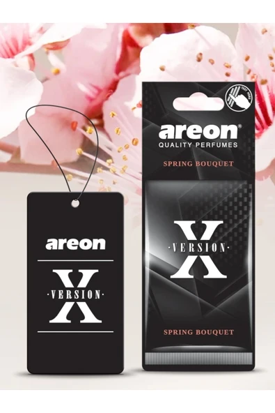 Areon X VERSİON SİYAH SPRING BOUQUET KALİTELİ ARAÇ KOKUSU ürün görseli 1