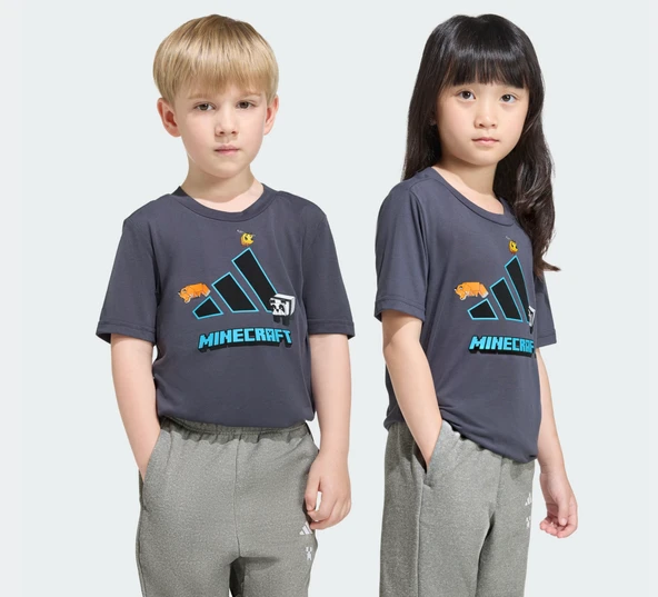 adidas Kids Minecraft Training Çocuk Tişört KD4435 ürün görseli 1