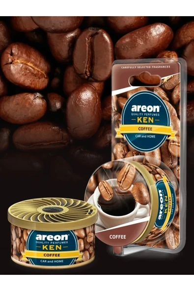 Areon KEN BLİSTER COFFEE KALİTELİ ARAÇ KOKUSU ürün görseli 1