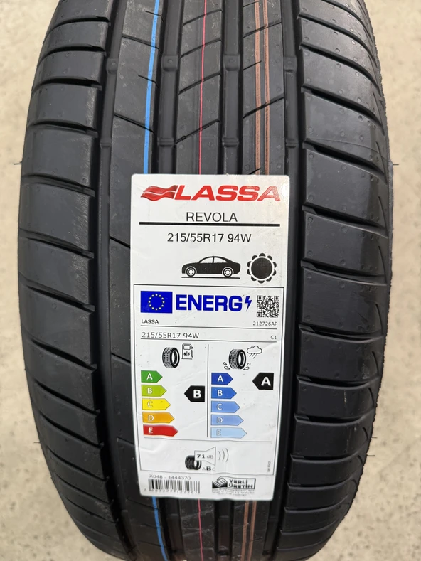 LASSA / 215/55R17 (REVOLA) 2026 YAZ LASTİĞİ (1 ADET FİYATIDIR) ürün görseli 1