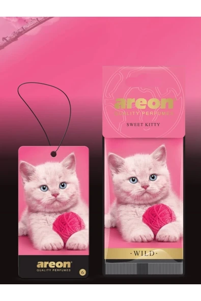 Areon WİLD SWEET KITTY KALİTELİ ARAÇ KOKUSU ürün görseli 1