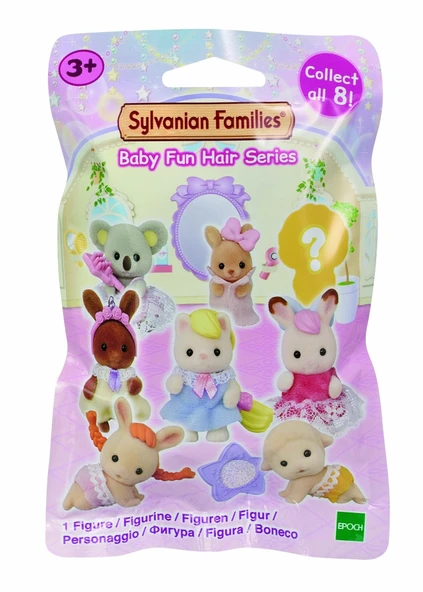 Sylvanian Families Bebek Eğlenceli Saçlar Serisi Sürpriz Paketi F5657 ürün görseli 1