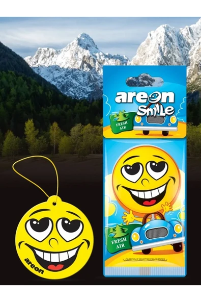 Areon SMİLE FRESH AIR KALİTELİ ARAÇ KOKUSU ürün görseli 1