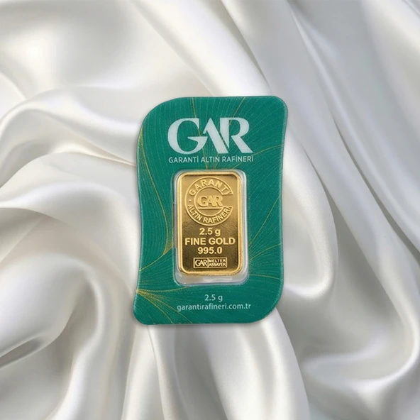 2.5 Gr 24 Ayar Gar Gram Altın ürün görseli 1