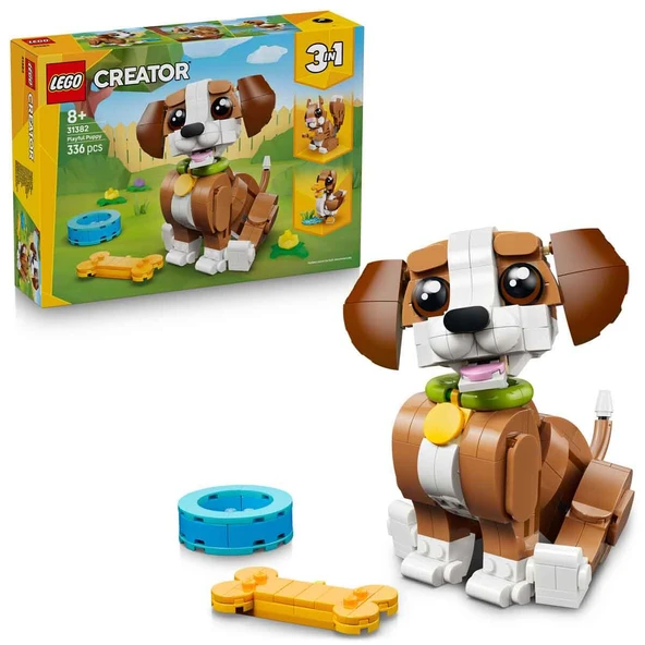 Lego 31382 Creator Sevimli Hayvanlar: Oyunbaz Yavru Köpek ürün görseli 1