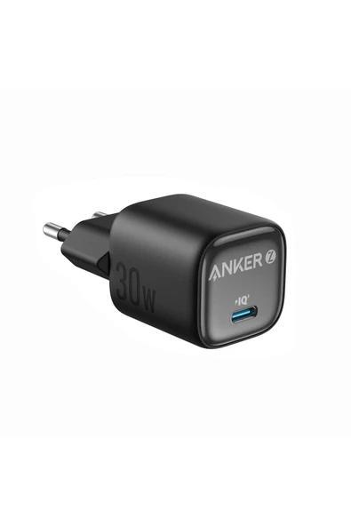 Anker Zolo 30W Gelişmiş GaN II Teknolojisi USB-C Şarj Cihazı - Siyah - A2698 ürün görseli 1