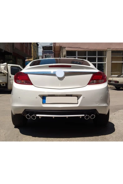 OTO H.İ.T. OPEL İNSİGNİA UYUMLU BODY KİT DİFÜZÖR 4 ÇIKIŞ YUVARLAK GRİ MODEL 3 ürün görseli 1
