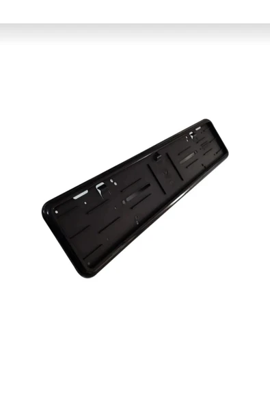 EFEAKS Piano Black İnce Çerçeveli Hummer Uyumlu Plakalık (2 Adet) ürün görseli 1