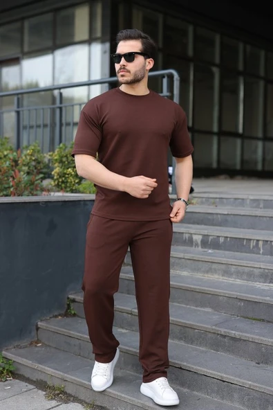 Erkek Alt Üst Krep İkili Takım - Resim 2