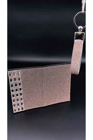 EFEAKS Rose Gold Baget Taşlı Ruhsat ve Anahtarlık ürün görseli 1