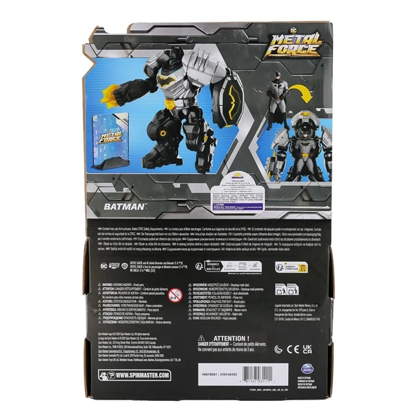 6070887 31111 DC Metal Batman Force Figür Seti - Resim 4
